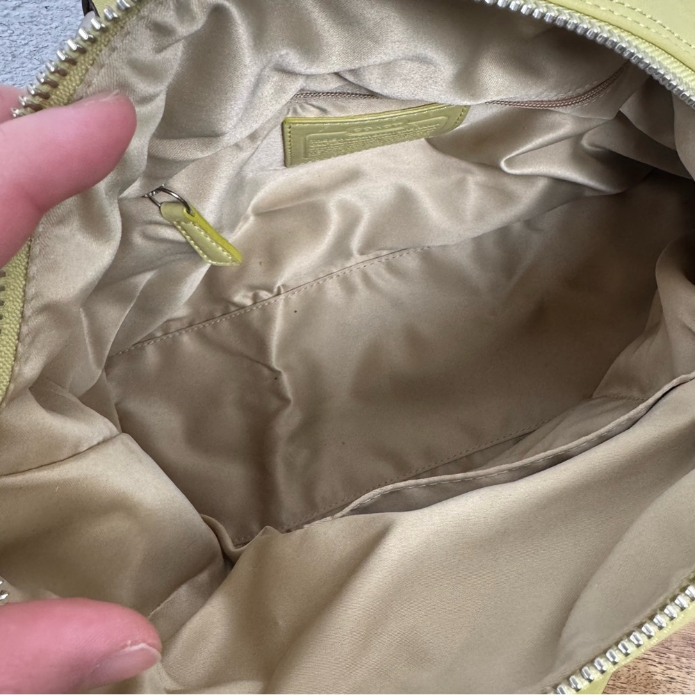 Coach Ashley Satchel Leather Bag – Key Lime Green - Picture 10 of 14
